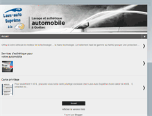 Tablet Screenshot of laveautosupreme.com